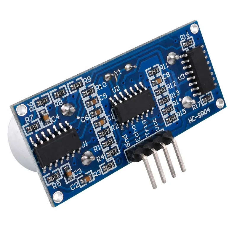 HC‑SR04 Ultrasonic Ranging Module Ultrasonic‑wave Detecting Sensor Unit Distance‑measuring Component for Arduino DIY‑robot Smart