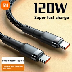 Xiaomi PD 120W Fast Charging For Samsung S24 USB C TO USB Type C Cable For iPhone 15 Plus Pro Max Xiaomi 14 Quick Fast Charger