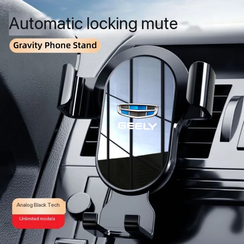 

Gravity Car Phone Holder Air Vent Universal for GEELY GC6 GC9 EMGRAND EC7 EC8 CK ATLAS CK2 Car Support Clip Mount Holder Stand