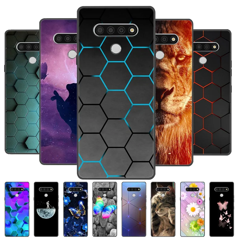 For LG Stylo 6 Case Silicone Soft Wolf Lion TPU Phone Cover for LG Stylo6 LM-Q730TM Case Cute Funda for LG Stylus 6 Capa Shell