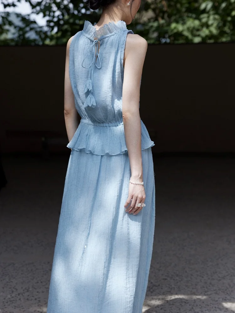 

Комплект: плиссированная юбка с цветочным принтом и эластичным поясом, оригинальный дизайн, хлопковая смесь, летняя коллекция, прямой крой, рабочая одежда