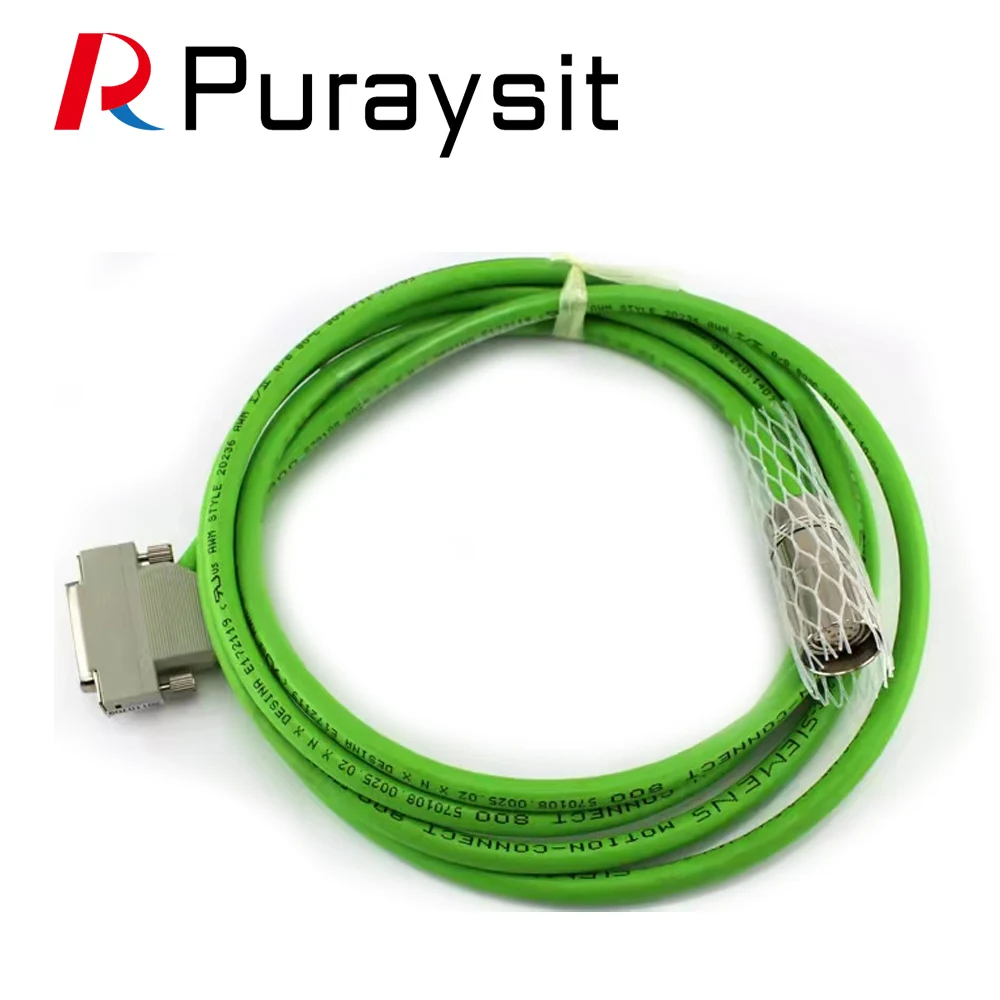 Puraysit Incremental Encoder Cable 6FX5002-2CA31-1BA0 6FX5002-2CA31-1AD0 6FX5002-2CA31-1AF0 for Siemens 1FK7 Servo Motor