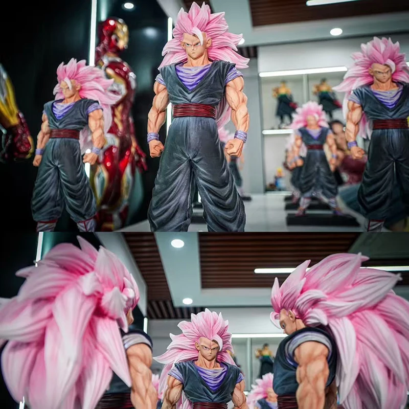 Anime Dragon Ball Son Goku Action Figures Figure Super Saiyan 3 Goku Figurine Pvc Doll Statue Collection Model Kids Toys Gifts
