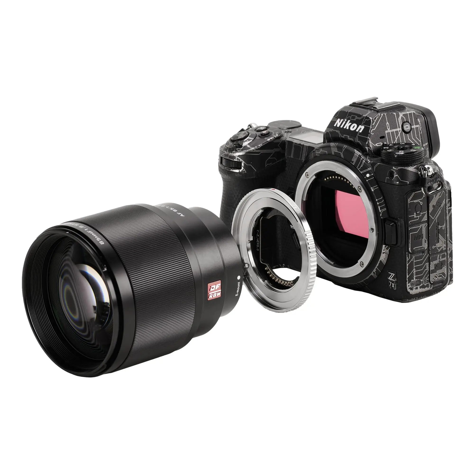 Viltrox E-Z AF محول تركيب عدسة التركيز التلقائي إطار كامل لعدسات Sony E لكاميرات Nikon Z
