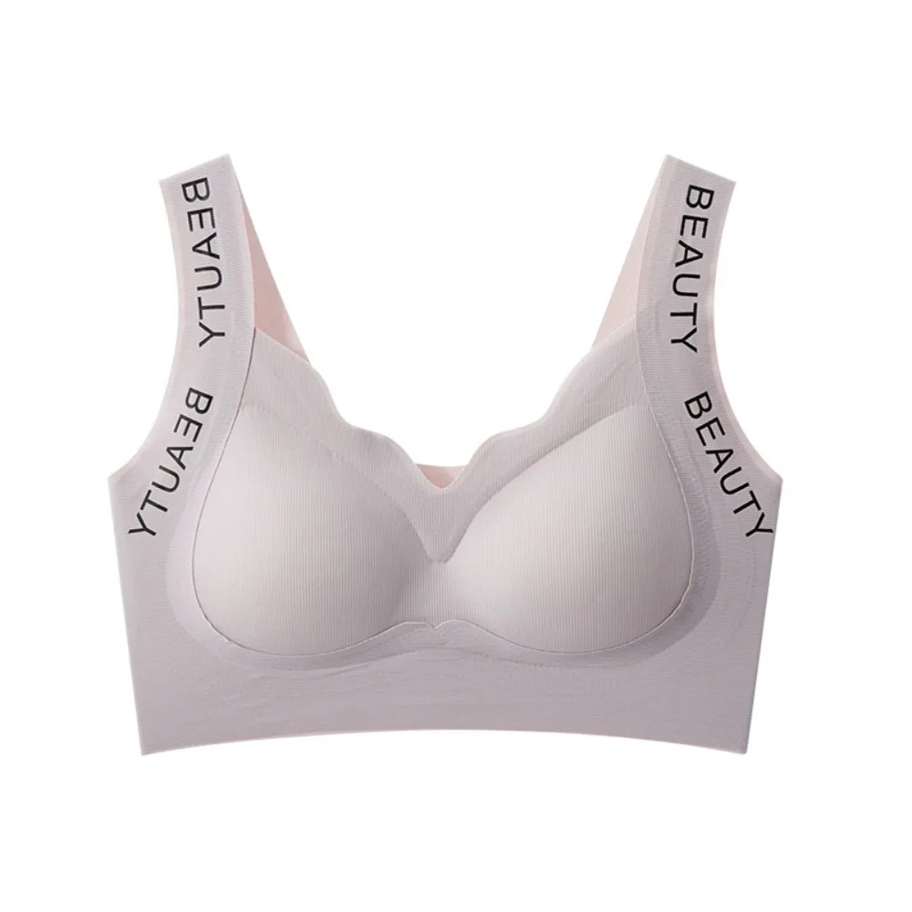 Comfortable Close-fitting Seamless Bra Shockproof Beautiful Back Wireless Bra Underwear for Women Running