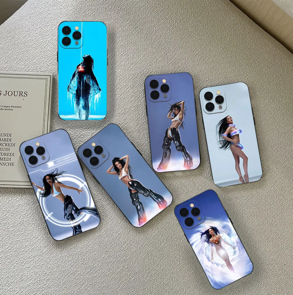 Phone Case 143 Singer K-Katy-P- Perry For Samsung S23 S22 ULTRA A22 A71 Black Soft Silicone Cover