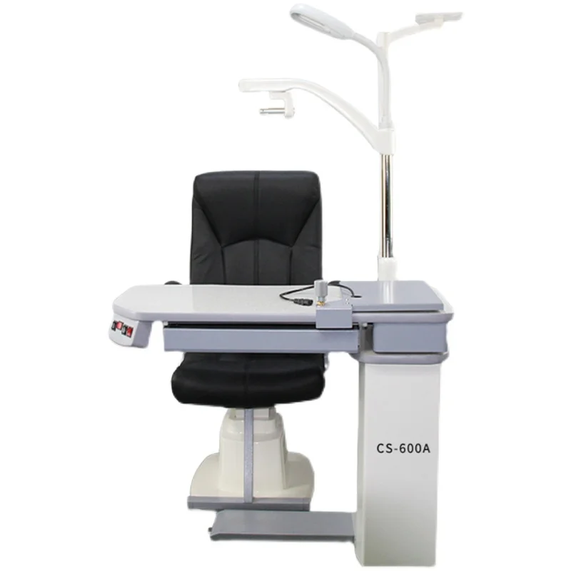 CS-600A optometry combination table glasses optometry equipment large lifting workbench with chairs