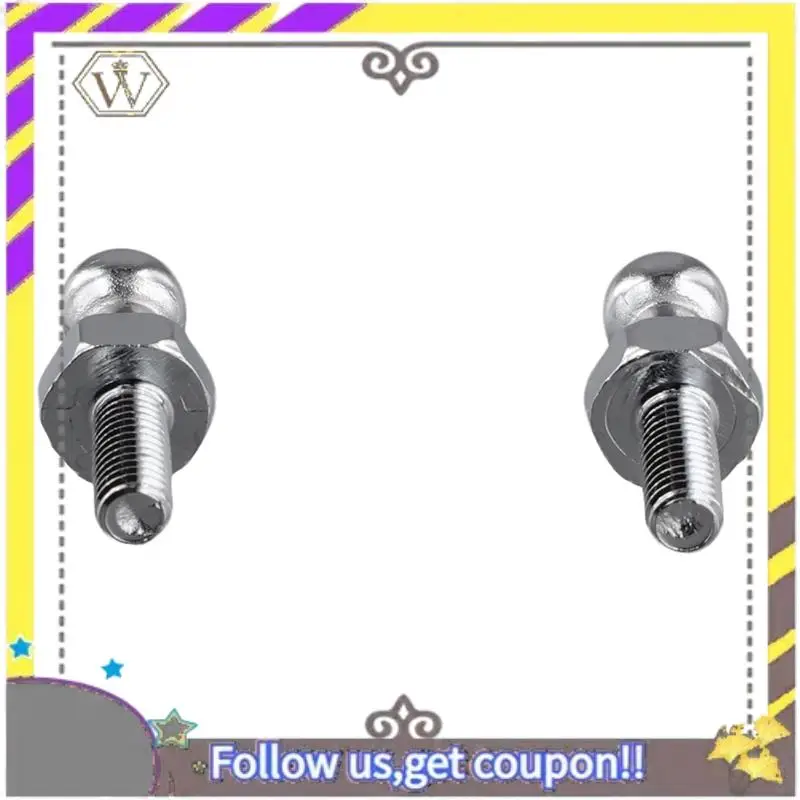 

ABXV-2X 10Mm BALL STUD BOLT For Gas Struts Ball Ended Bolt Bonnet