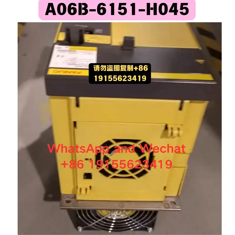Used OEM disassembled parts A06B-6151-H045 Driver Functional test OK Quick delivery