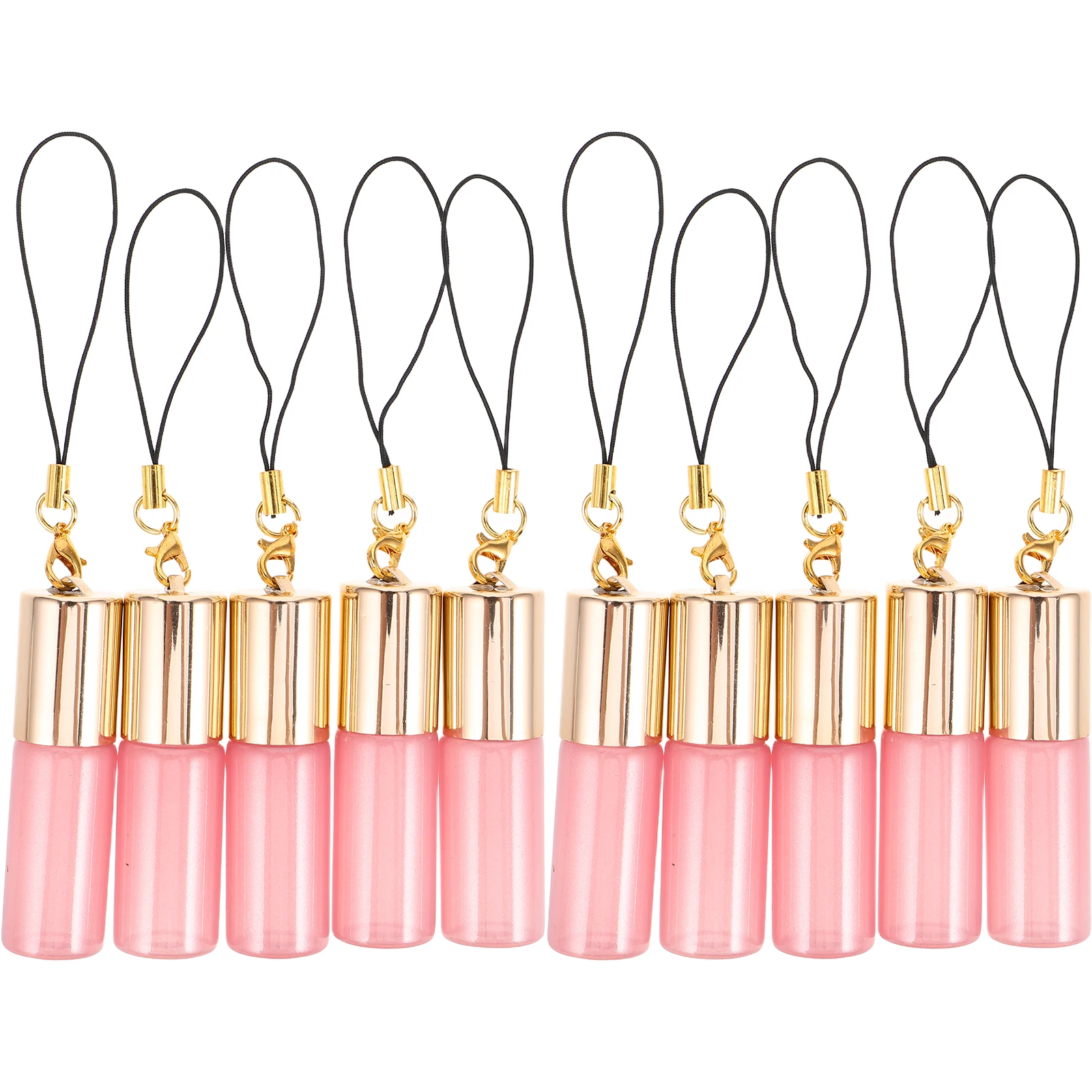 

10pcs Glass Essential Oil Roller Bottles 5Ml Empty Refillable Leakproof Roller Ball Bottles For Travel Home Office Reusable