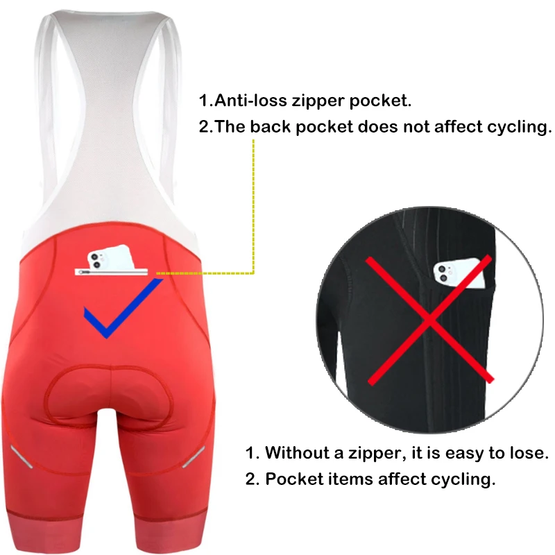 Phtxolue Cycling Jersey Set Men Anti-Loss Zipper Cycling Set Clothing Pro Bike Clothes Anti-UV Women MTB Bicycle Wear Suit Kit - Image 3