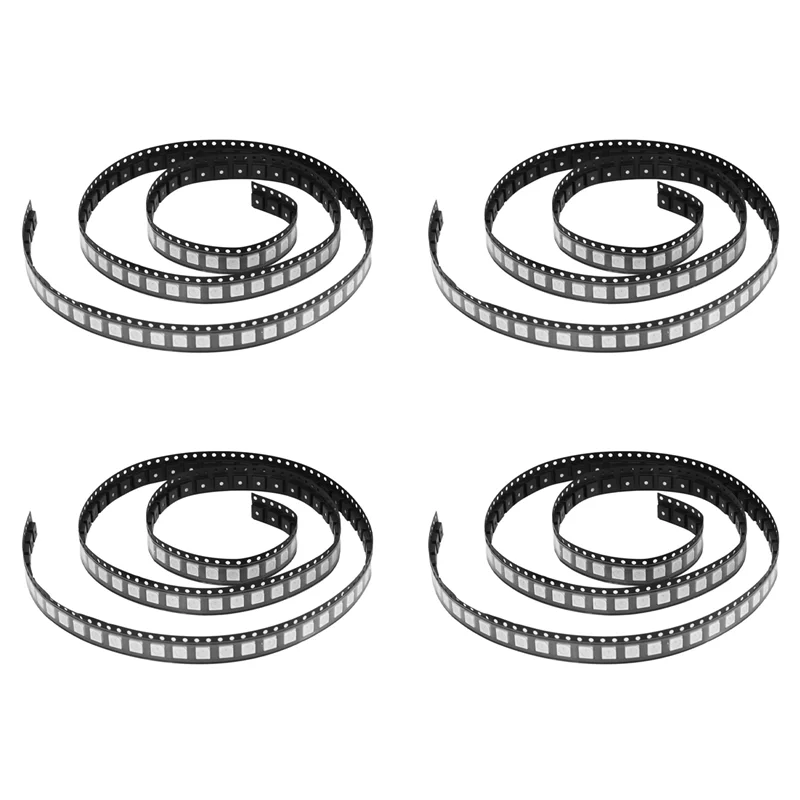 

400PCS WS2812B RGB LED Chip 5050SMD White PCB WS2812 Individually Addressable Chip Pixels DC5V-Y18A