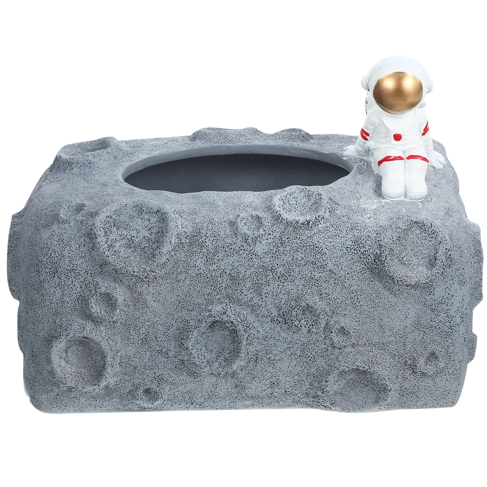 

1Pcs Modern Astronaut Tissue Box Sturdy Non-Slip Base for Living Room Bedroom Office Decorative Napkin Holder Paper Storage