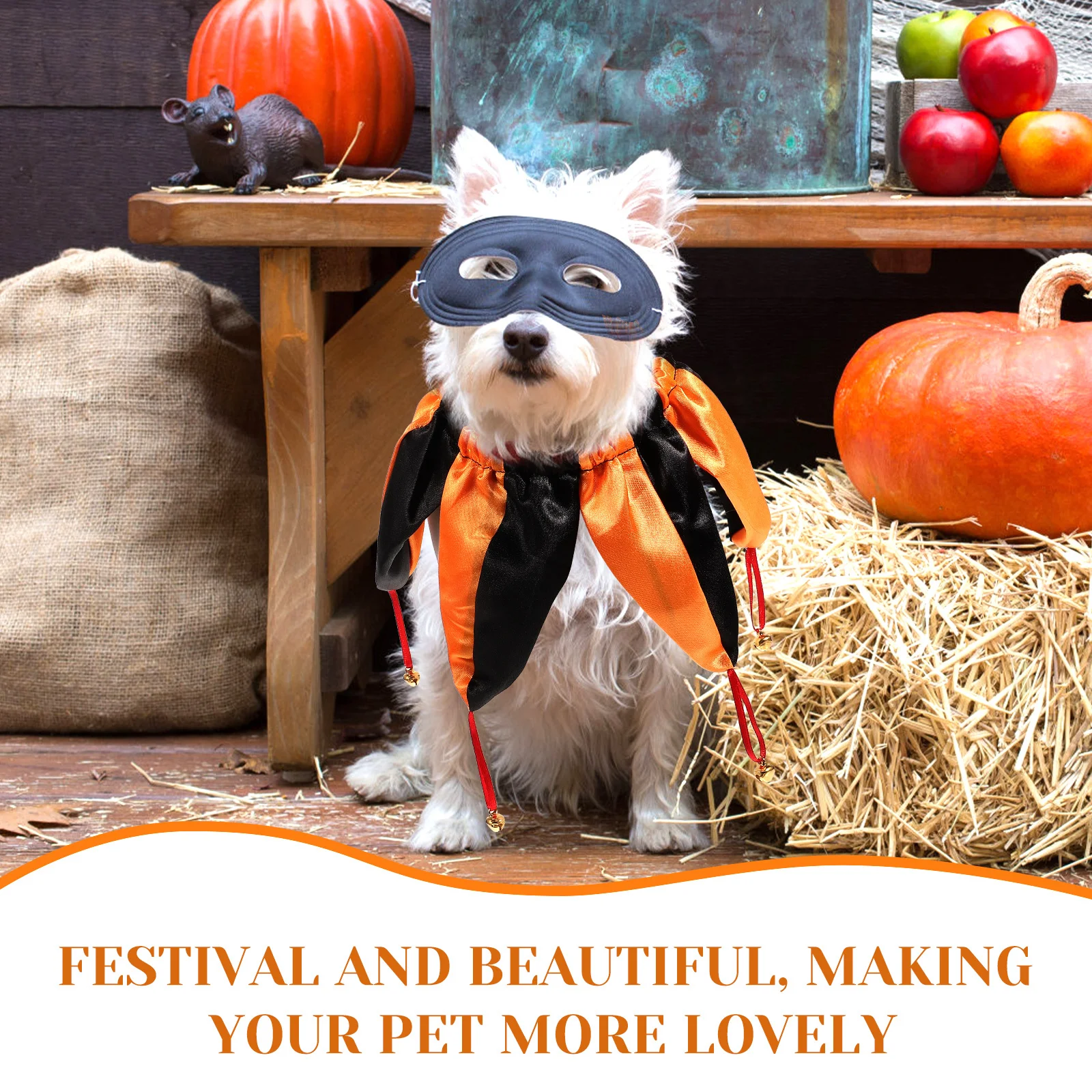 

For Small Dogs Cat Collar Cats Kitten Elastic Decorative Cat Accessory Adjustable Dog Collar Party Accessory