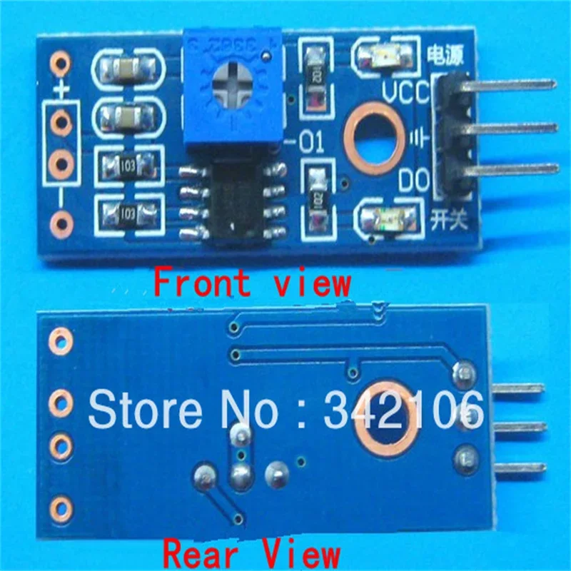 5pcs Normally Closed Alarm  Vibration Switch SW-420 Module Sensor