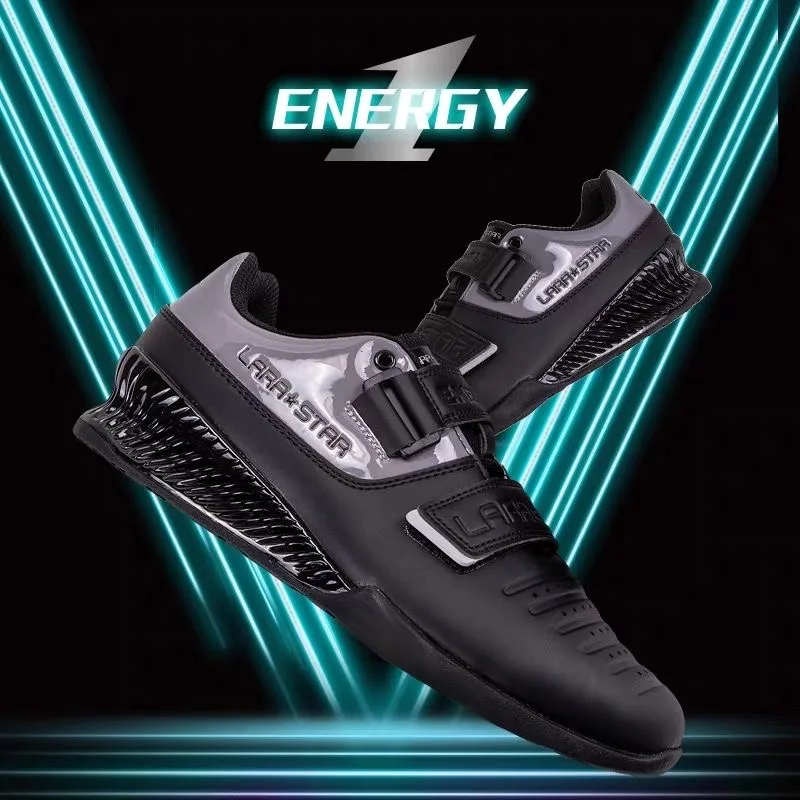 

Best Selling Men Women Weight Lifting Shoes Competition Sport Gym Training Shoe Unisex Leather Squat Shoes for Couples