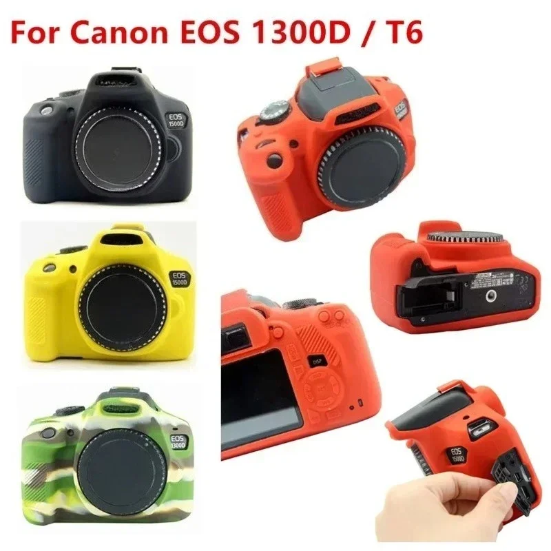 For Canon EOS R8 R10 R6 R7 M50 90D Series Soft Silicone Anti-Scratch Multi-Model Universal Camera Body Protective Cover