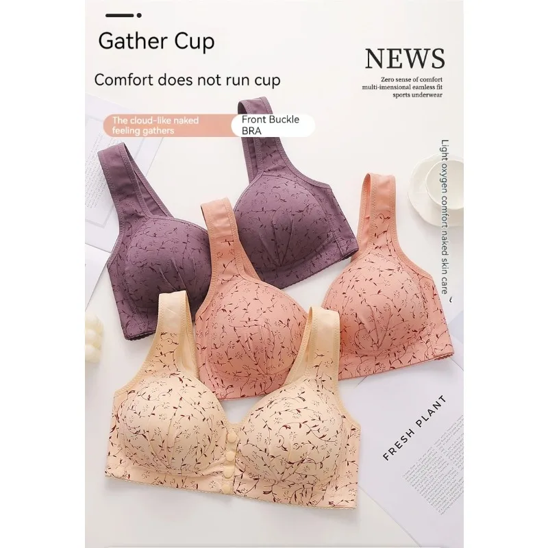 المرأة الجديدة مريحة لا حلقة الصلب تجمع مكافحة ترهل الجبهة افتتاح مثير الصدرية عالية الجودة كل موسم مكافحة وهج المرأة الصدرية