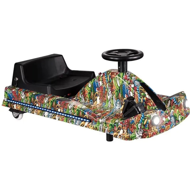 2026 2026 Hot Selling Crazy Drifting Scooter Design 6 Inch Durable 36v Lithium Battery 250w Motor 3 Wheels Electric Drifting Car