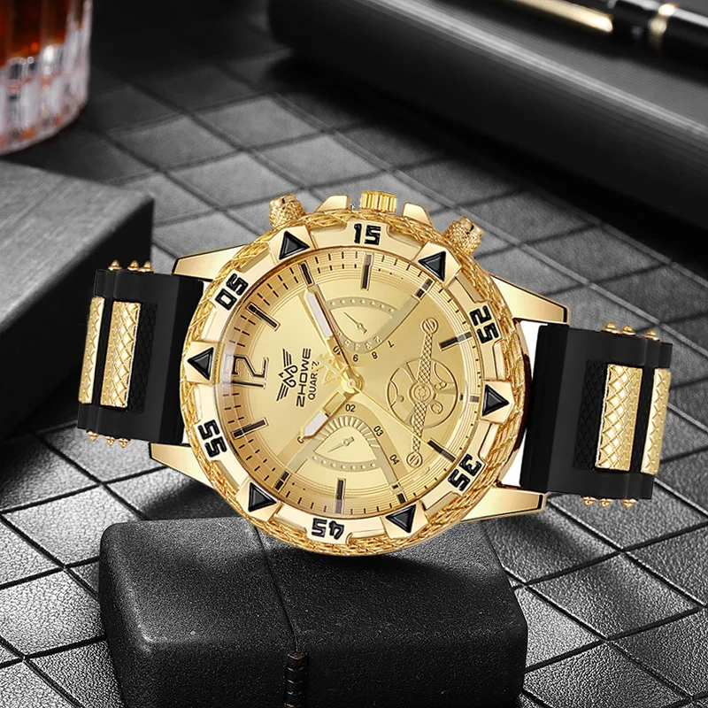 Light luxury business bar scale dial silicone quartz watch suitable for birthday gifts, daily wear, anniversary gifts, etc