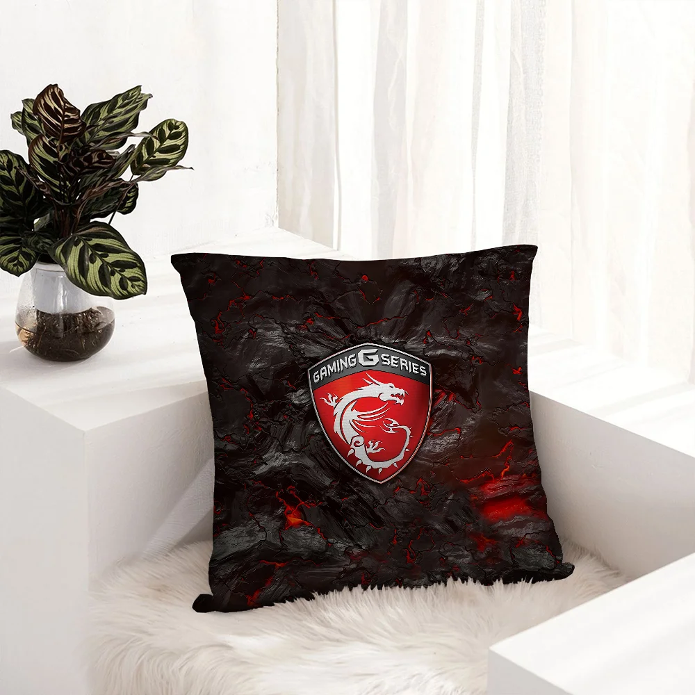

Famous M-MSI Pillow Case Plush Soft Cushion Cover Double-Sided Printed Pillowcase for Sofa Bed Decor – Home Gifts