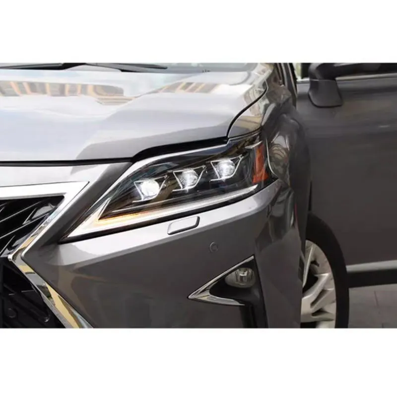 LED Car Daytime Running Light Headlight Upgrade Replacement for lexus Rx 2009-2015 Rx270 350 Upgrade Headlight Modify Kits