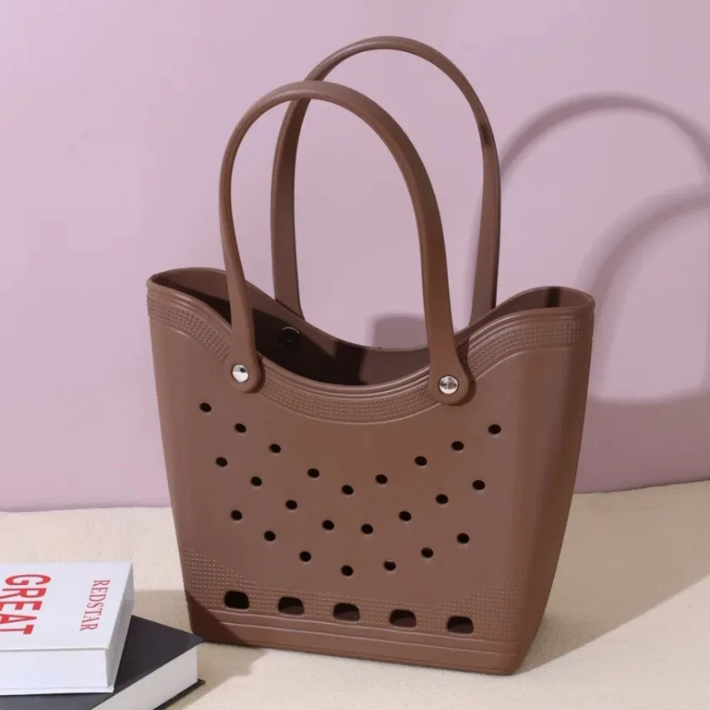 

Сумка-органайзер Hole Hole: вместительная женская модная сумка, водонепроницаемая сумка для перевозки животных, пляжная сумка для хранения, корзина, сумка-тоут из ЭВА для активного отдыха, кемпинга