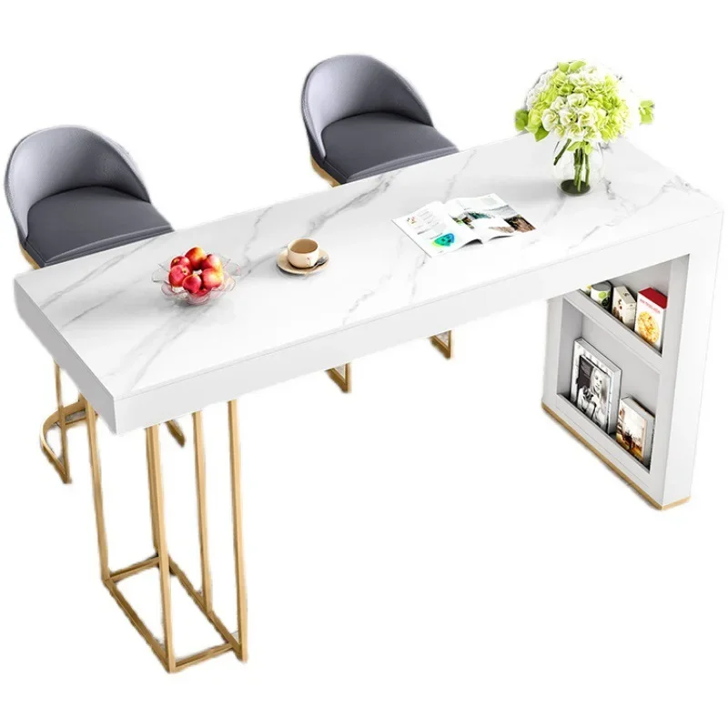 

Bar table Household marble dining Bar table Living room partition Open kitchen