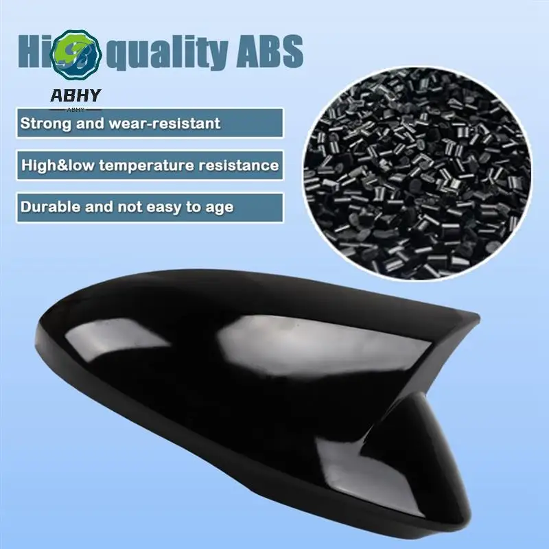 

ABHY-For Alfa Romeo Stelvio 2018-2023 Car Rearview Side Mirror Cover Cap Door Rear View Case Trim
