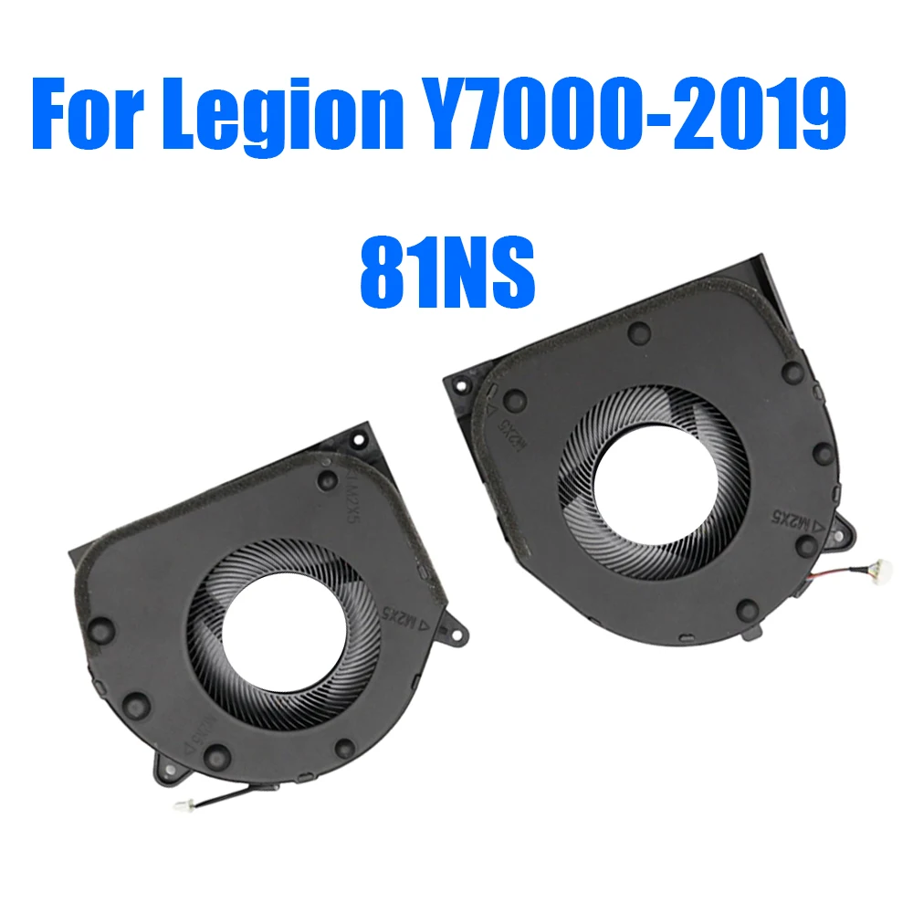For Lenovo For Legion Y7000-2019 81NS DC5V Laptop CPU+GPU Fan