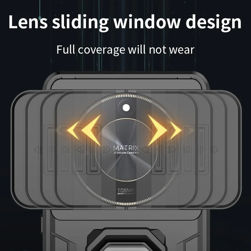 Shockproof Case For Honor 90 X9A X9B X9C Magic 5 6 Lite Magic5 Magic6 Slide Camera Phone Cover for Honor 200 Pro 90 Lite Coque image 4