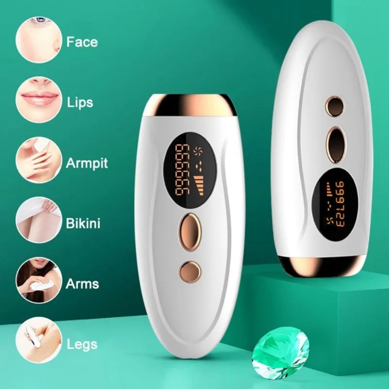 

HOT SALE-US Plug Portable IPL Hair Remover Device-Non-Washable, 470 To 1200Nm Wavelength, Suitable For Full Body Use