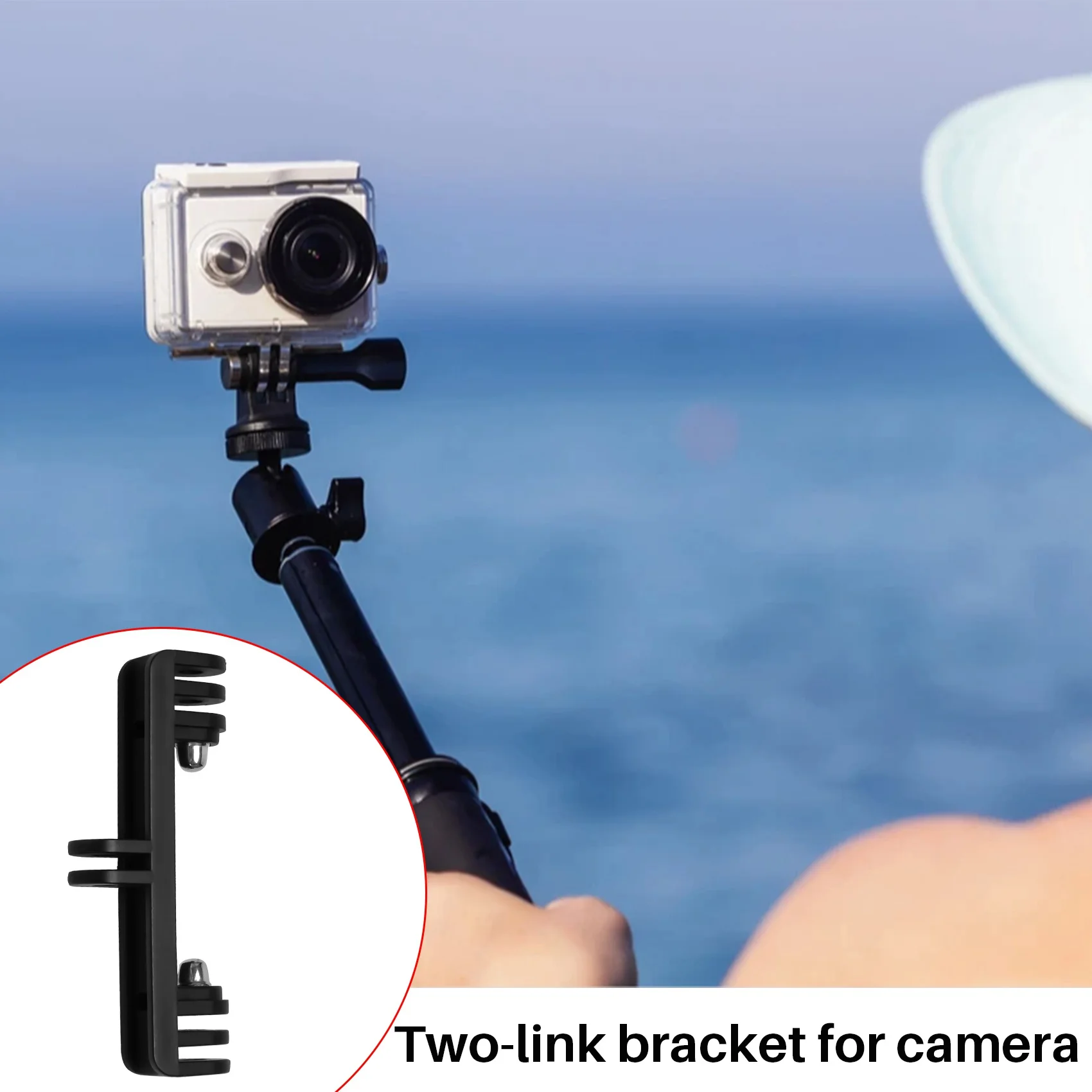 Double-Link Bracket for GOPRO Action Camera