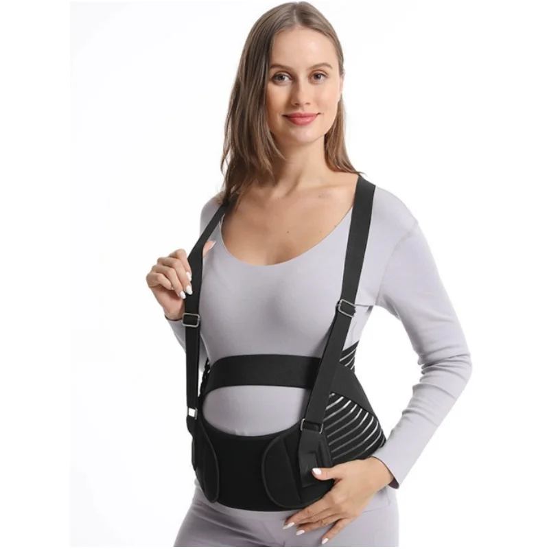 fda-4-in1-妊娠サポートベルト-マタニティ女性用ウエストベルト-産後バンド-背中、骨盤、腰の痛みを和らげる-b0090