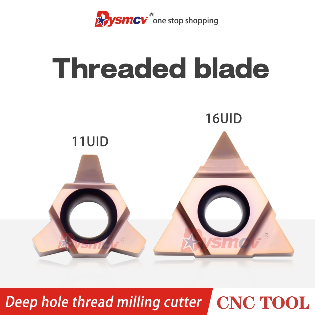 CNC Lathe Tool Deep Hole Thread Milling Cutter Insert 11/16/22UID 2.0 3.0 TR 11UID 2540-60 C60 E60  Alloy Thread Milling Inserts