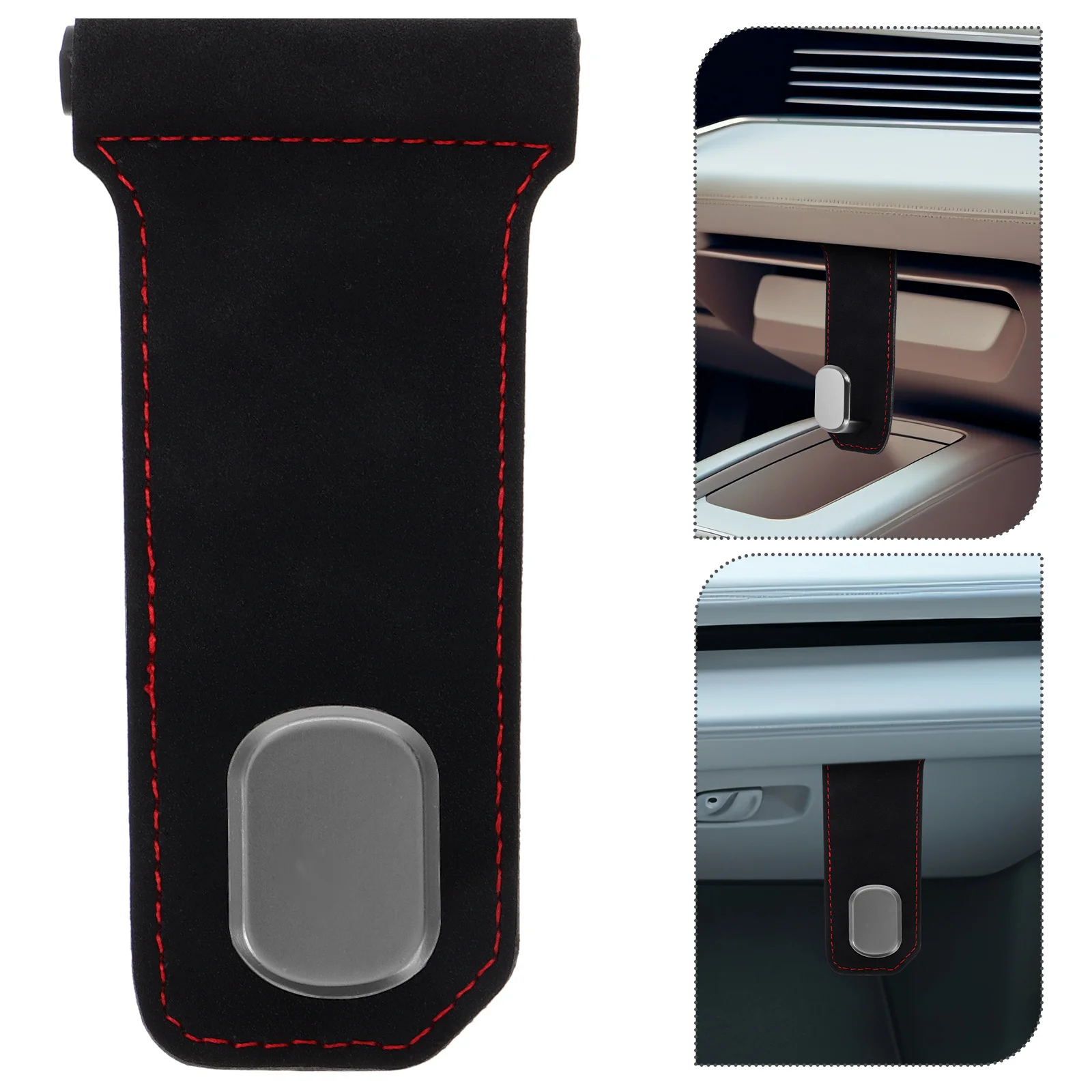 

Car Hook Single Suede Metal Front Passenger Glovebox Purse Holder Seat Back Organizer Car Bag Holder Hanging Hook