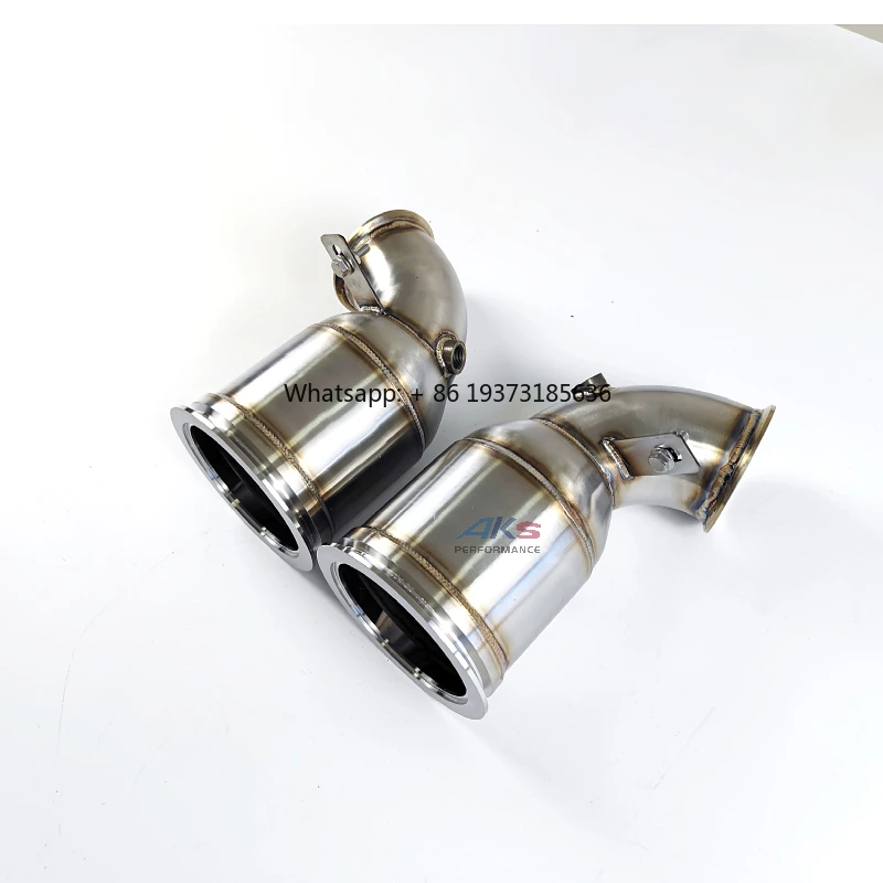 Downpipe AKS para Porsche Panamera 971 Turbo 4.0T Downpipe