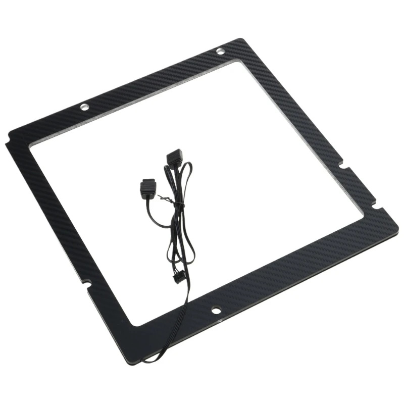 ITX MATX Lighting Frame Light Pad for MATX PC for Case Motherboard USB 5V 3Pin A