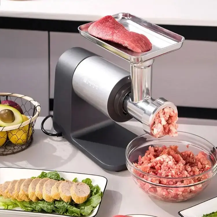 

Electric Meat Grinder Home Use Multi-function Automatic Stainless Steel Grinder Meat Filling Machine Enema Small Commercial