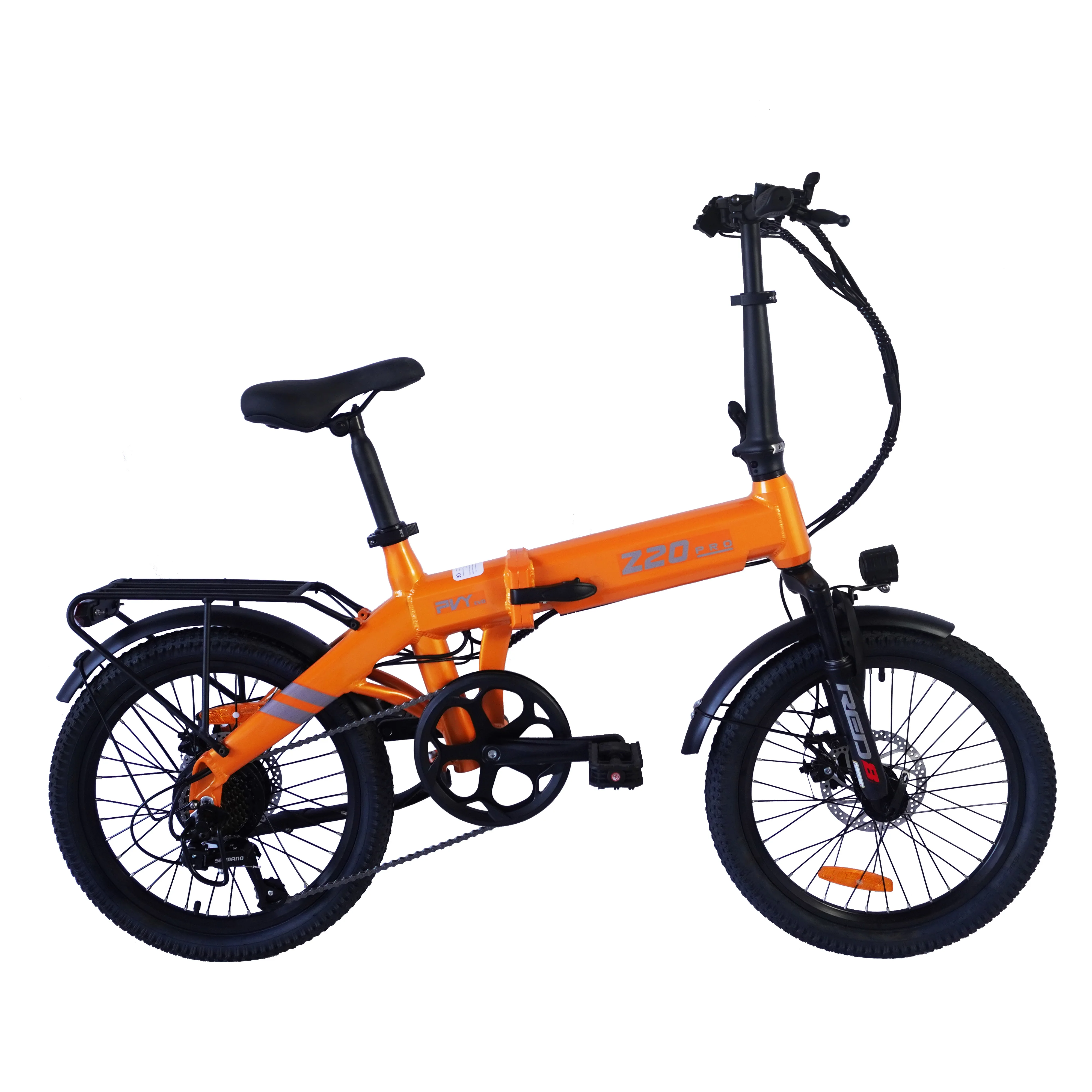 PVY Z20 PRO EVO elektrische fiets 36 V/14.5 Ah batterij 120 km bereik elektrische fiets 500 W sensor koppelmotor 20 inch band ebike