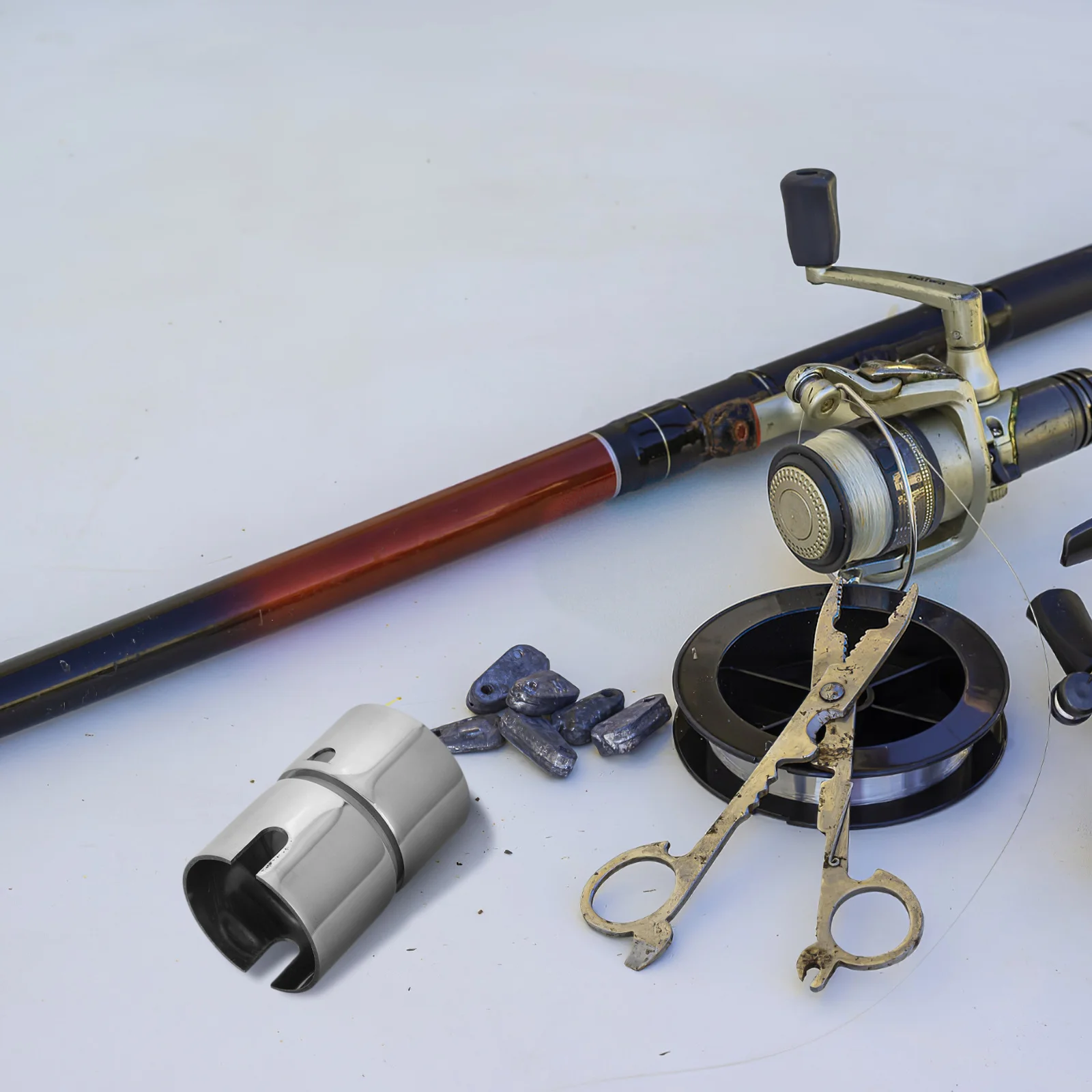 

Stainless Steel Barrel Fishing Converter Barrel Converter Swivel Pole St Boat Rod Holder 360 Degree Durable Sea Holder Boat Pier