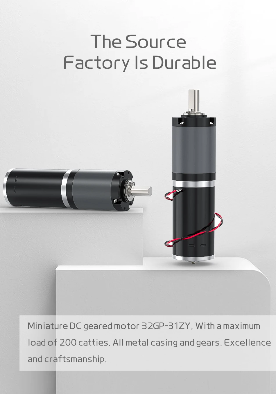 32GP-31ZY Miniatur-Planetengetriebe DC 12V 24V Reduktionsmotor mit Niedrigdrehzahlregelung, Hohem Drehmoment und Kompaktem Design – Detail 7