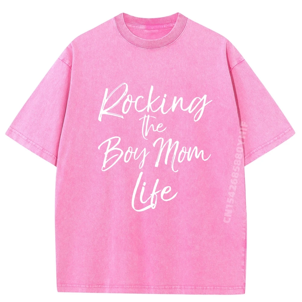 Mignon de Sons bascule le garçon vie crème t-shirt femmes à la mode et à la mode lavé hauts Style gothique