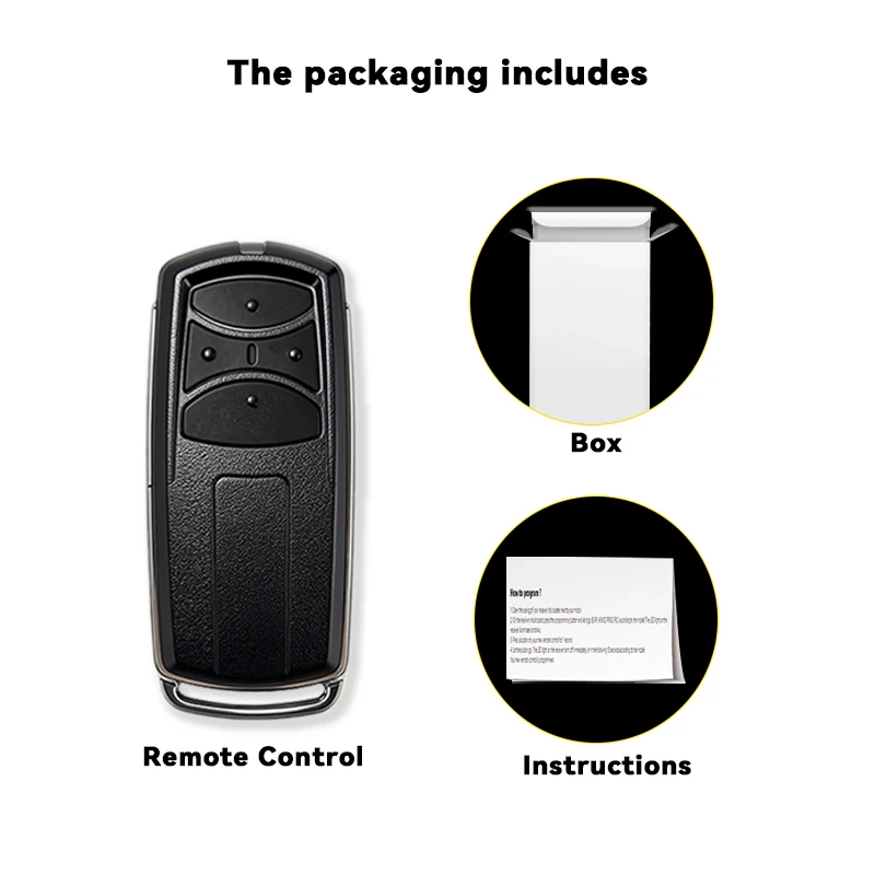 สำหรับ ME960-LM ME960 LM รีโมทคอนโทรลประตูโรงรถ 433.92MHz รีโมทคอนโทรลประตูโรงรถสำหรับ MERLIN + 2.0 E960 E945 E943