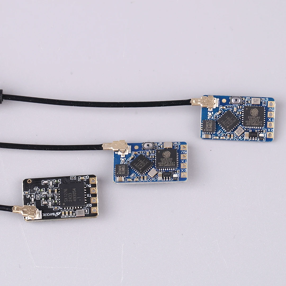 BAYCK ELRS NANO 915MHz 2.4GHz ExpressLRS Receiver with T-Type Antenna Wifi Upgradable for RC FPV Traversing Drones Parts