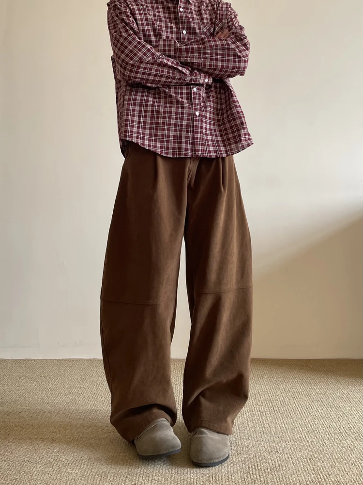 

Tuaway американские ретро свободные прямые брюки для спецодежды вельветовые широкие повседневные брюки молодежные витали Sle всесезонные