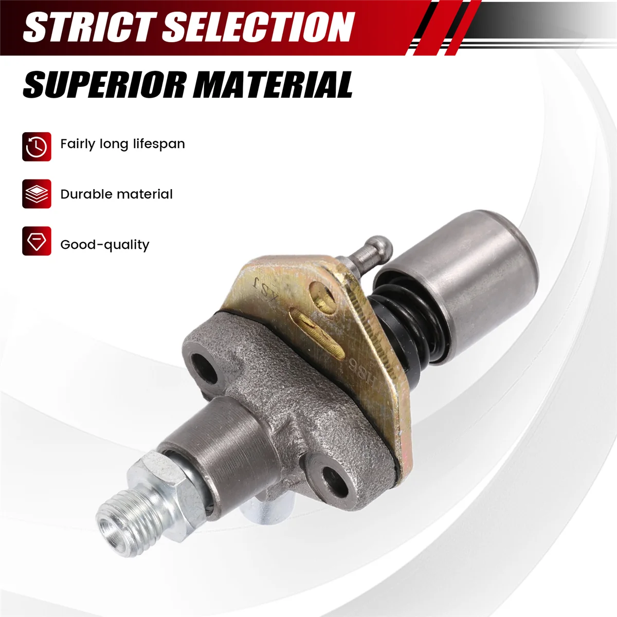 Bomba de inyección de combustible sin válvula solenoide para motor, accesorios para cultivador, 186F, 10HP, 186