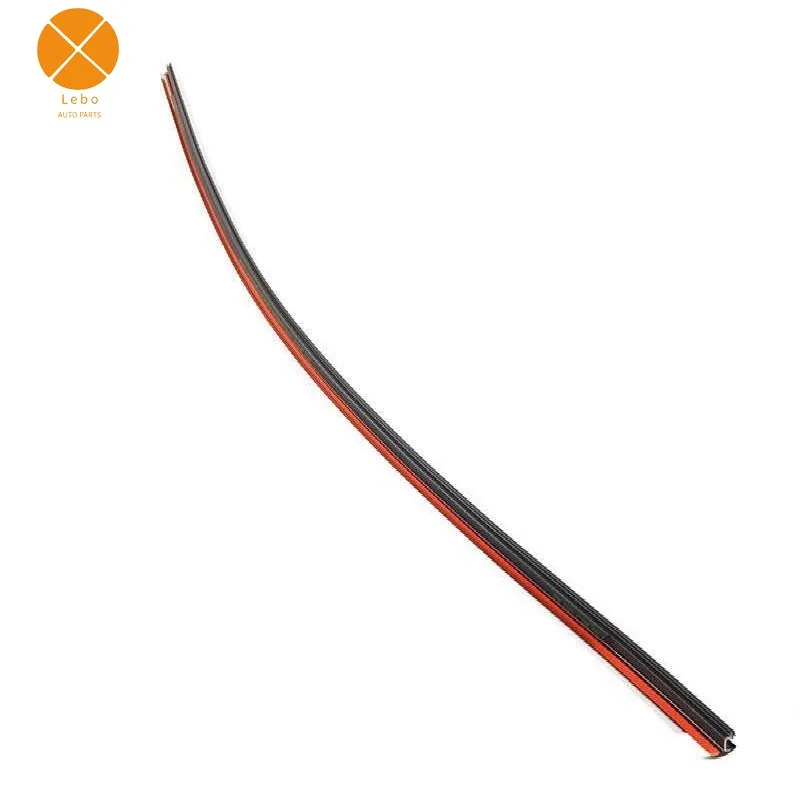 

51317166841 Black Rubber Front Upper Windshield Windscreen Weatherstrip Seal Fit For BMW 5 525xi 528i XDrive 528xi 530xi 535xi