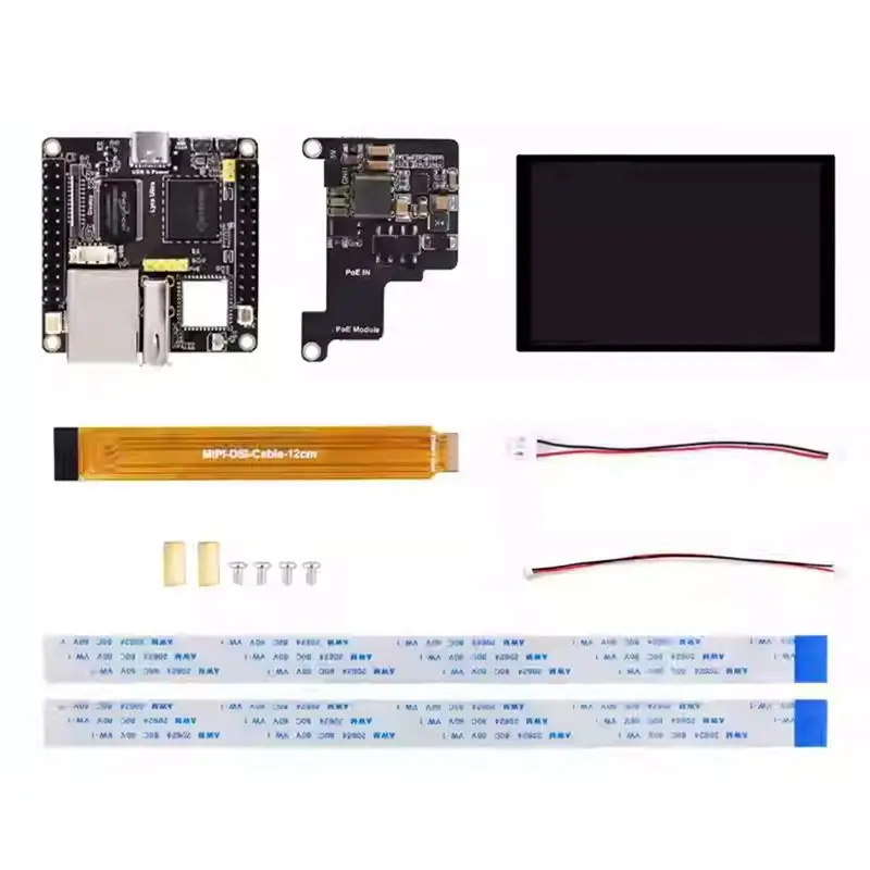 

B27B For Luckfox Lyra Ultra W RK3506B Linux Development Board Onboard 2.4Ghz Wi-Fi6/BLE 5.2 Withpoe Module 10.1Inch Screen