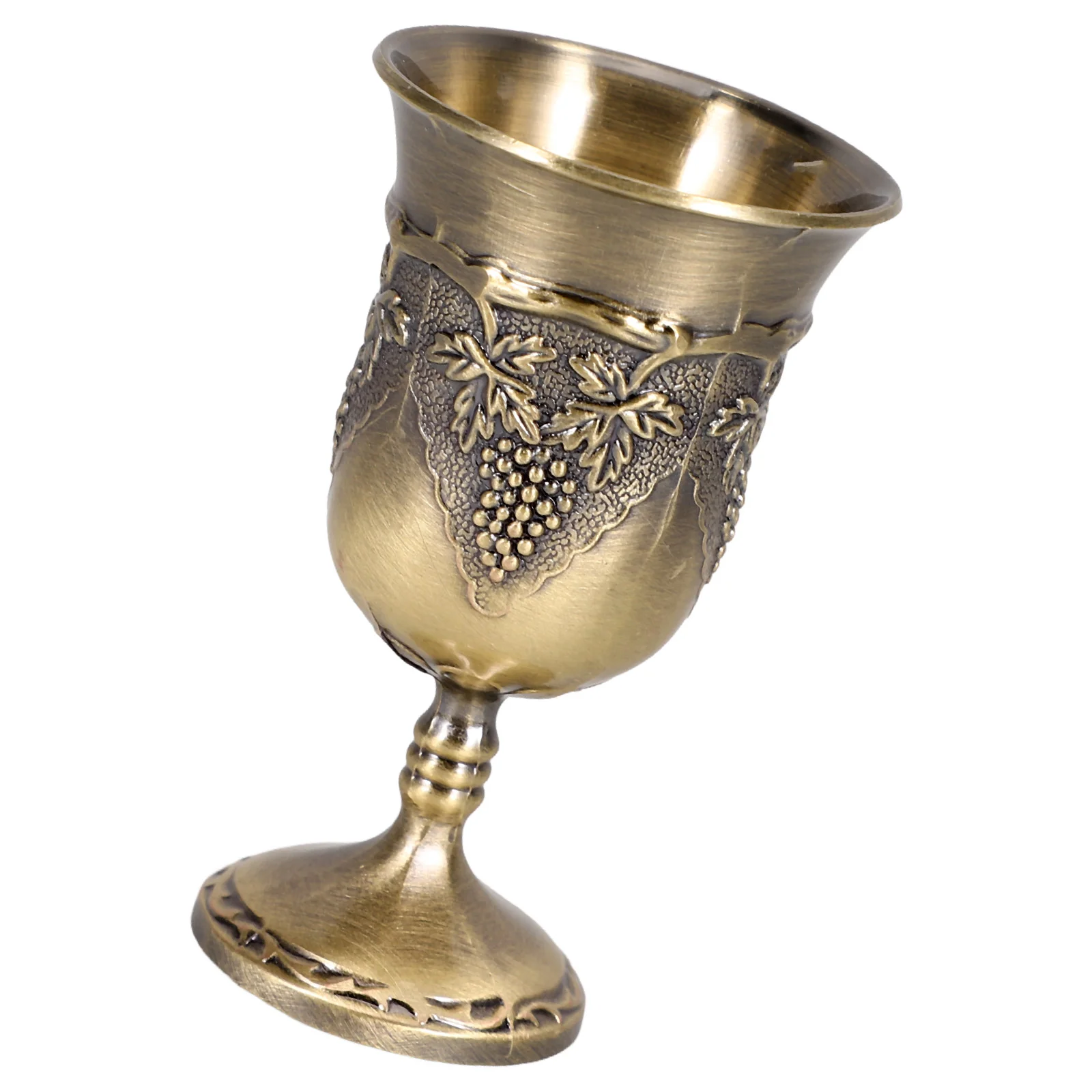 Goblet Dinner Cup for Drinking Chinese Metal Decorative Ancient